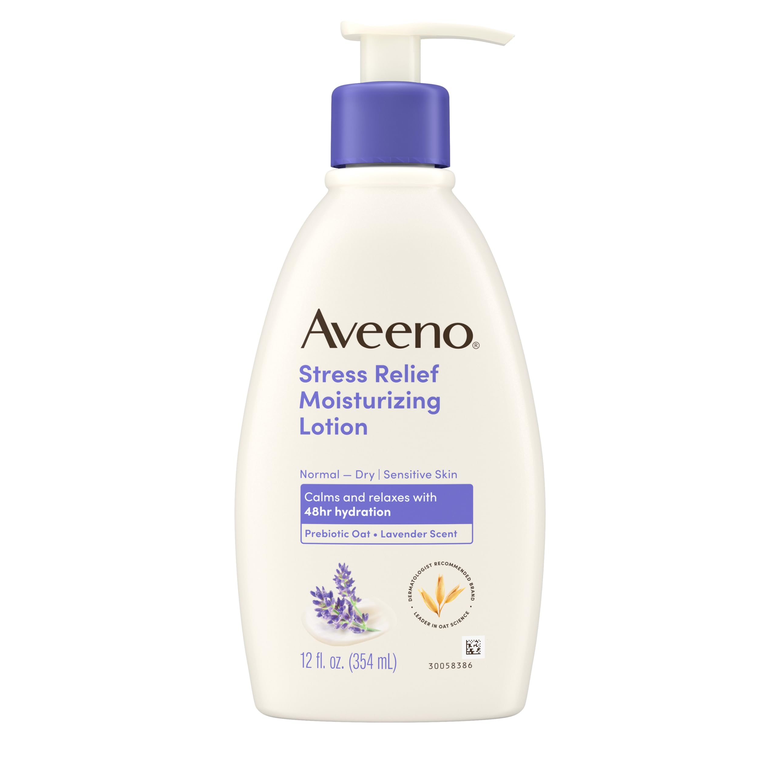 Aveeno Daily Moisturizing Body Lotion Lavender - 10.1 Fl Oz | Soothing Formula