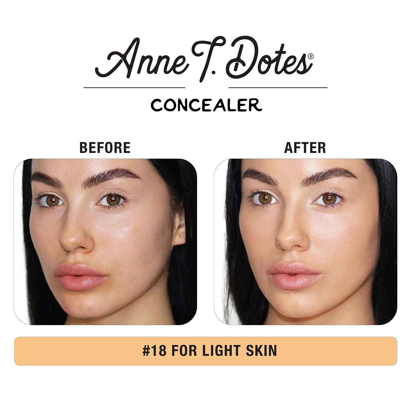 theBalm Anne T. Dotes Concealer 18 - Creamy Coverage | Natural Finish