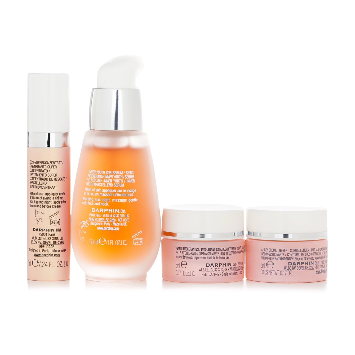 Darphin Soothing Dream Skincare Set - Natural Anti-Aging Routine for Sensitive Skin