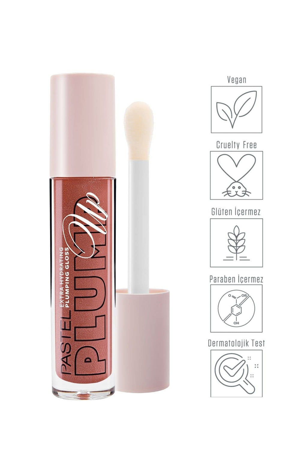 Pastel Extra Hydrating Plumping Lip Gloss 5.3ml 202 - Moisturizing Lip Care