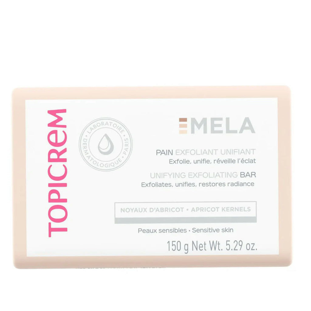 Topicrem Exfoliating Soap Bar for Sensitive Skin - Gentle Exfoliation & Natural Ingredients