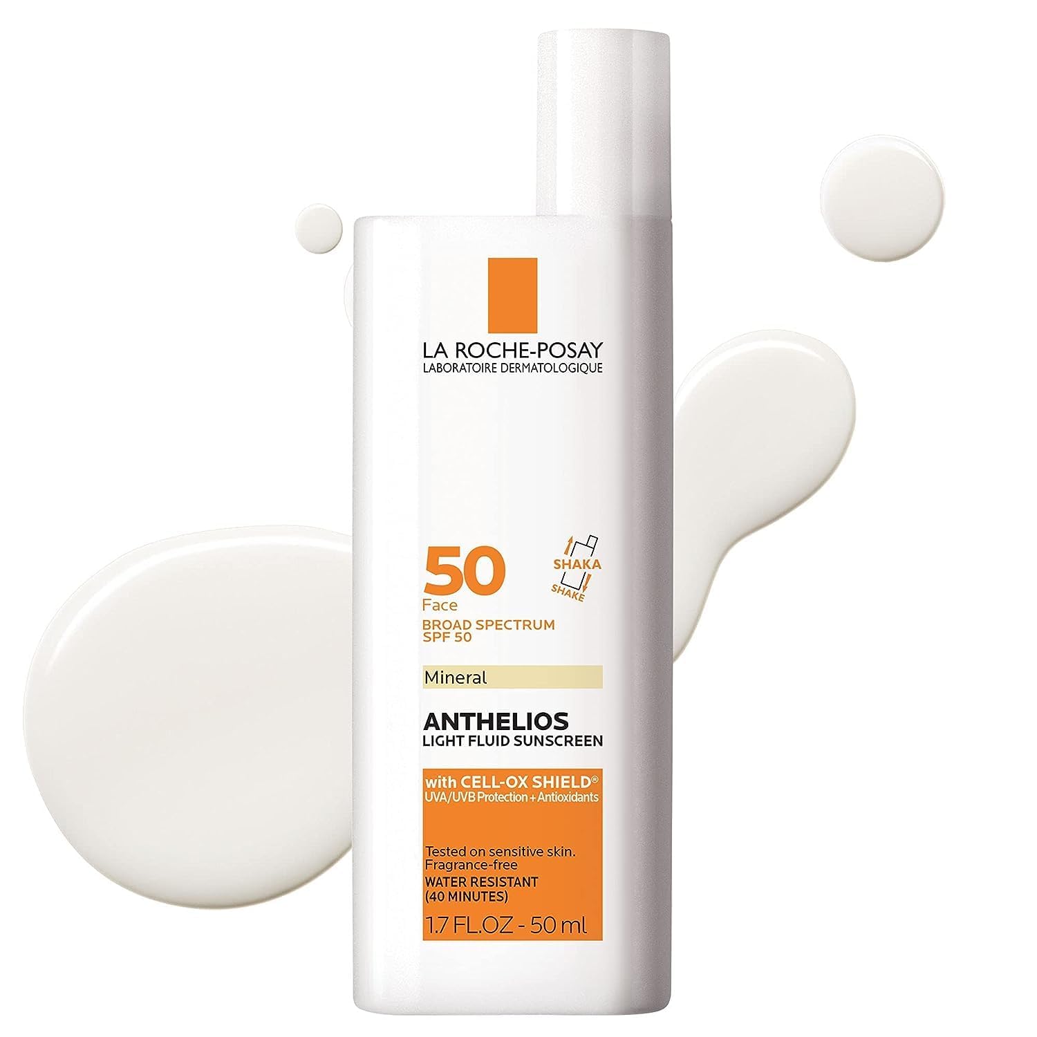 La Roche-Posay Tinted Sunscreen Gel-Cream SPF 50+ - Oil Control, Matte Finish for Sensitive Skin