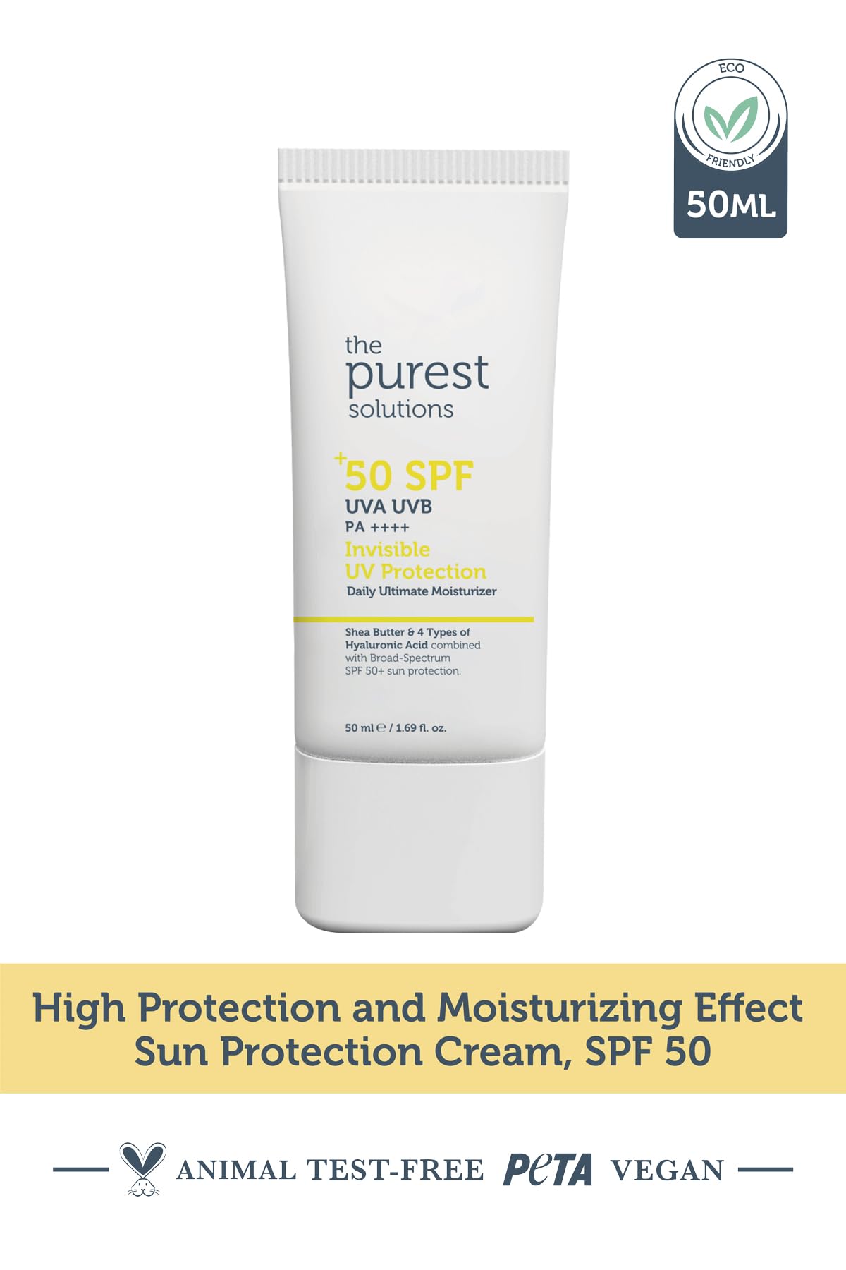 The Purest Solutions Invisible UV Protection SPF50+ | 50ml