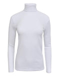 tittimitti BASIC COTTON Free Spirit Premium Quality 100% Brushed Cotton Women's Turtleneck Top.Made in Italy (655) — detail c