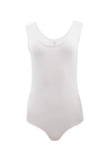 tittimitti EGi Luxury Viscose Women's Bodysuit Sleeveless. Proudly Made in Italy. — detail close-up