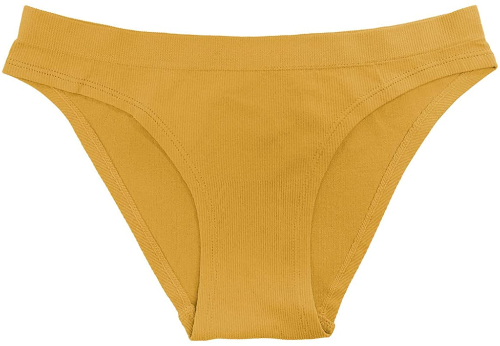 Love Libby Panties Mystery Seamless Tag Free Bikini 4-Pack — flat-lay composition