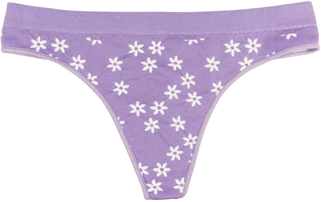 Love Libby Panties Love Libby Panties Seamless Daisy Tag Free Thong — main product shot