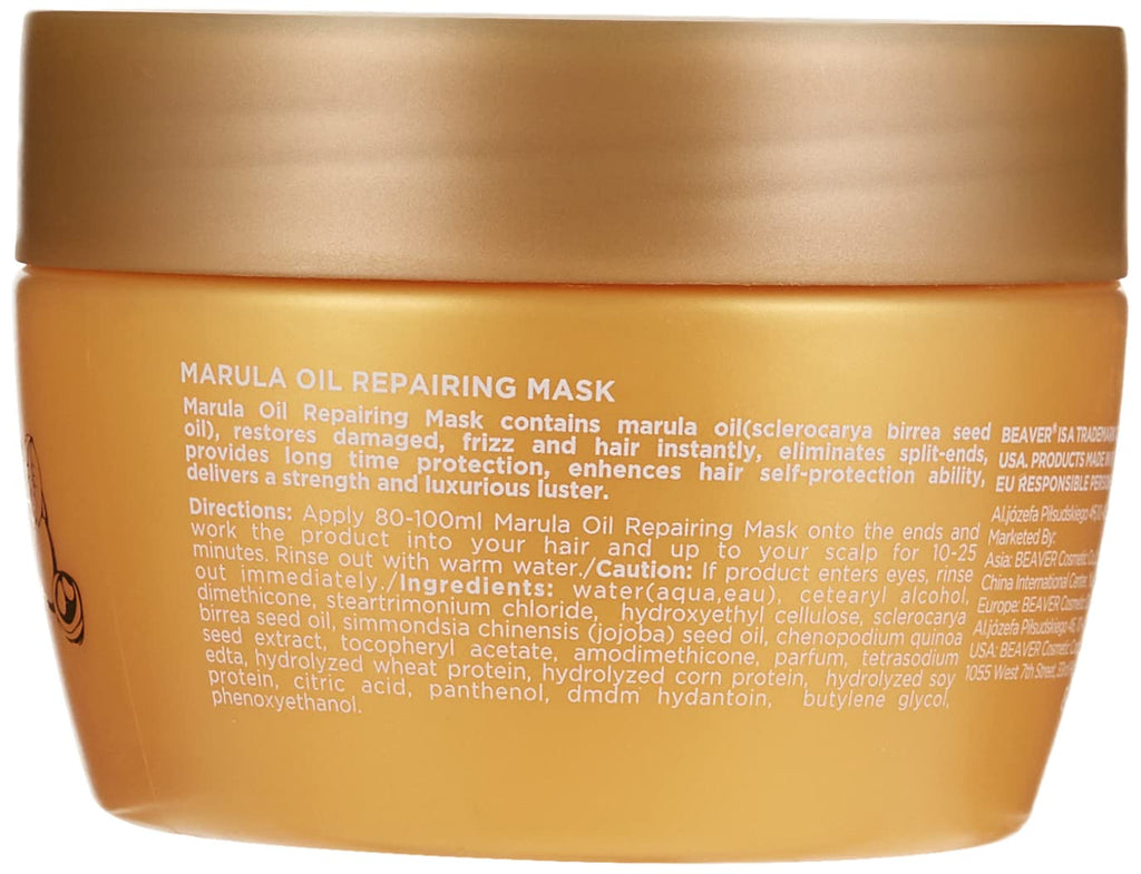Beaver Marula Oil Hair Care Mask 250 ml