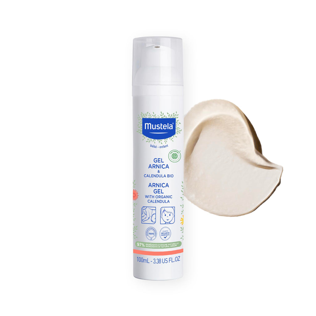 Mustela Arnica Organic Moisturizing Gel - Natural Baby Skincare Gel with Arnica & Calendula