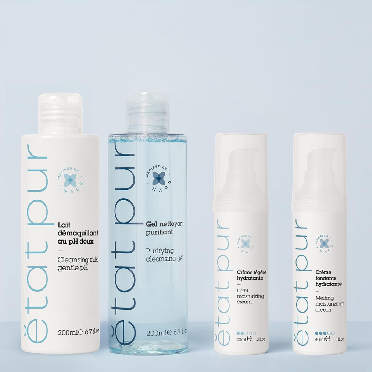 Etat Pur Cleansing Milk - Gentle Makeup Removal for Sensitive Skin, Neutral pH Skincare