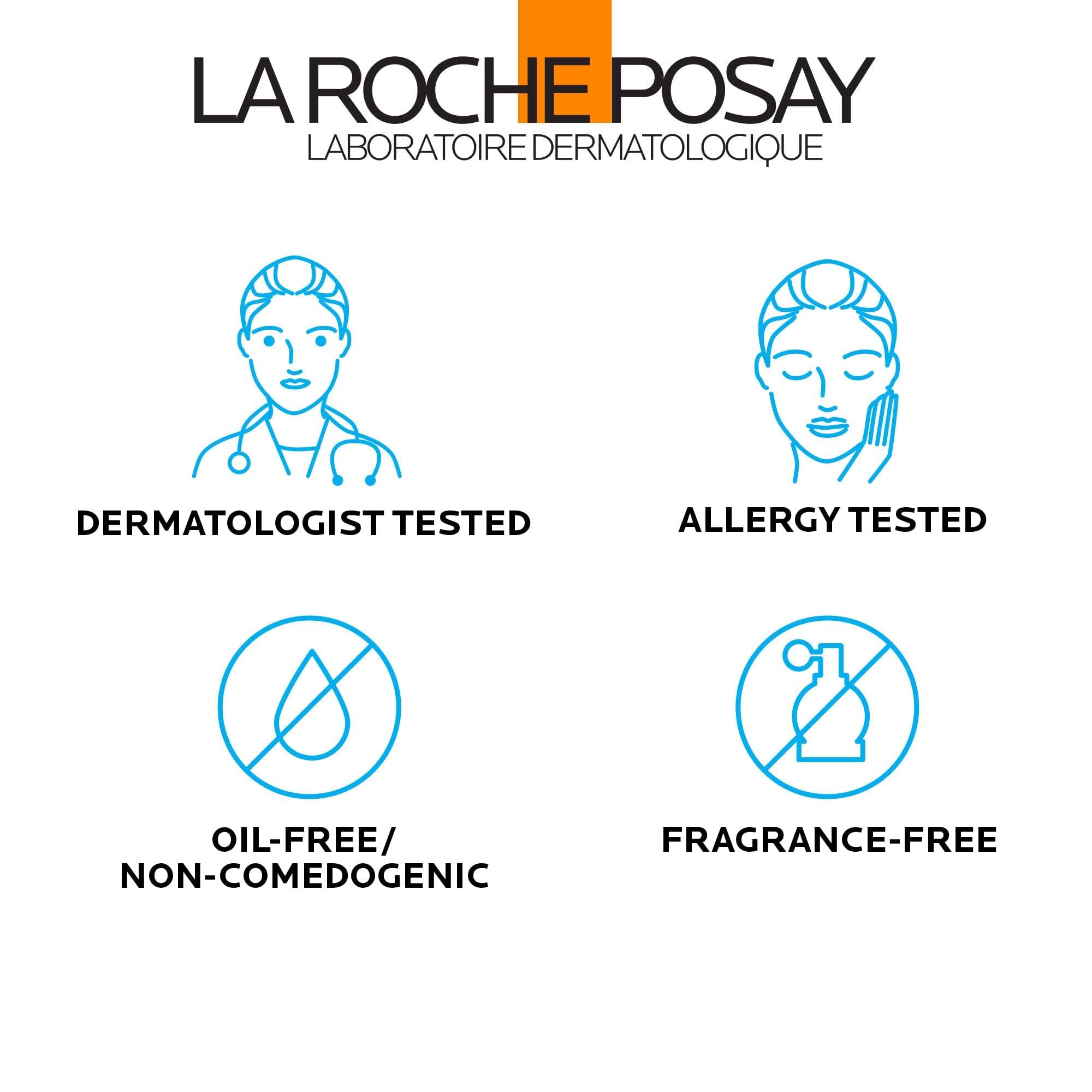 La Roche-Posay Tinted Sunscreen Gel-Cream SPF 50+ - Oil Control, Matte Finish for Sensitive Skin