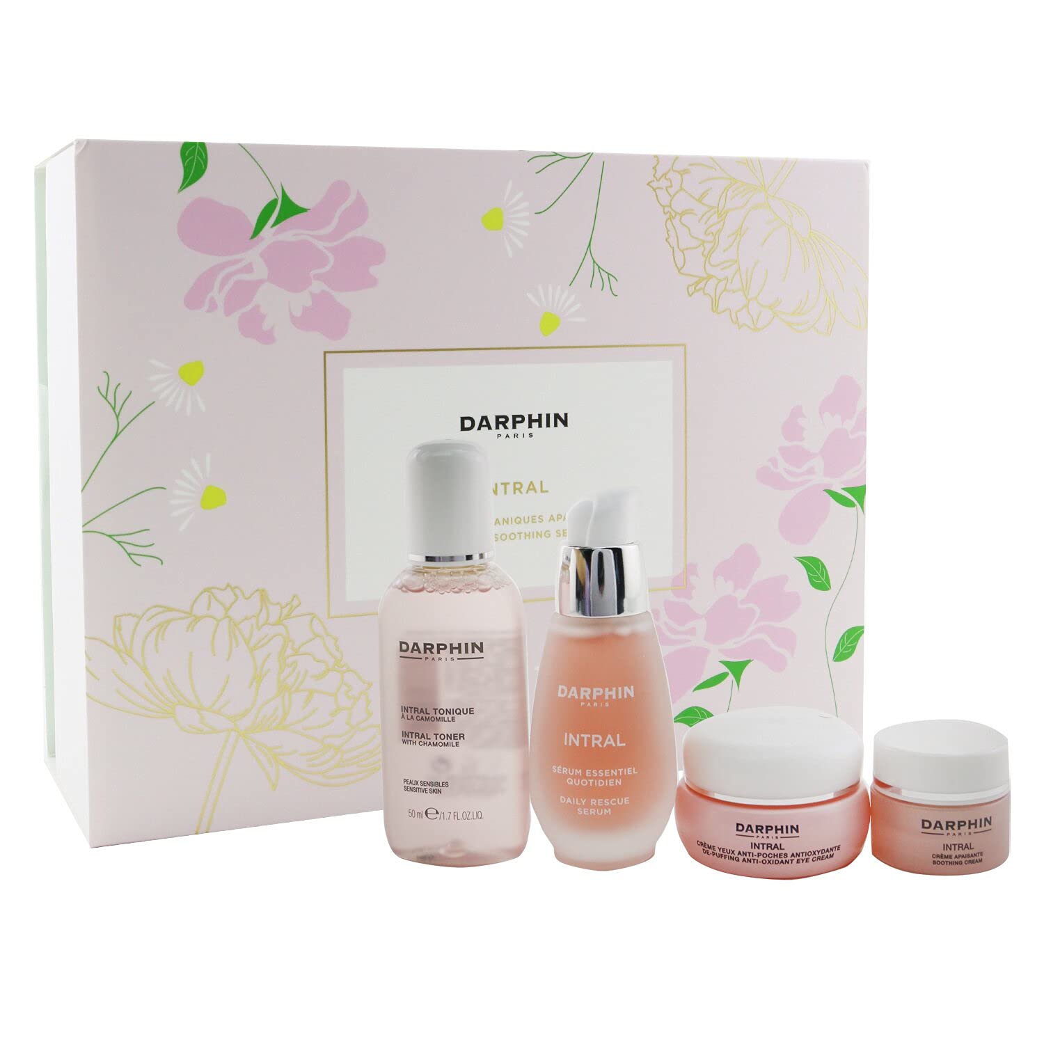 Darphin Intral Skincare Set - Soothing, Hydrating Luxury Skincare for Sensitive Skin