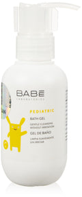 Babe Pediatric Bath Gel 100ml - Gentle, Non-Irritating Formula for Sensitive Baby Skin