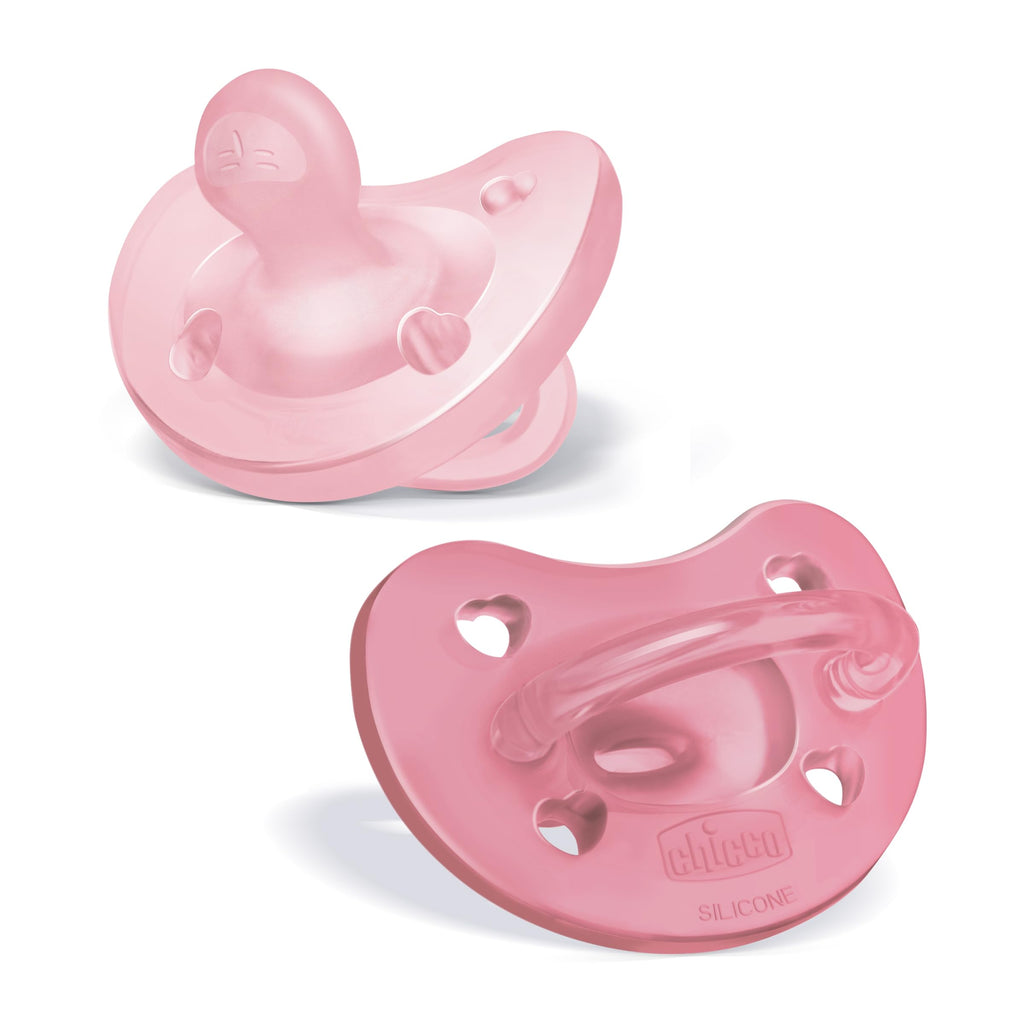 Chicco Physio Soft Silicone Baby Pacifier for 12 Months and Above - Comfortable and Safe Soothing Solution