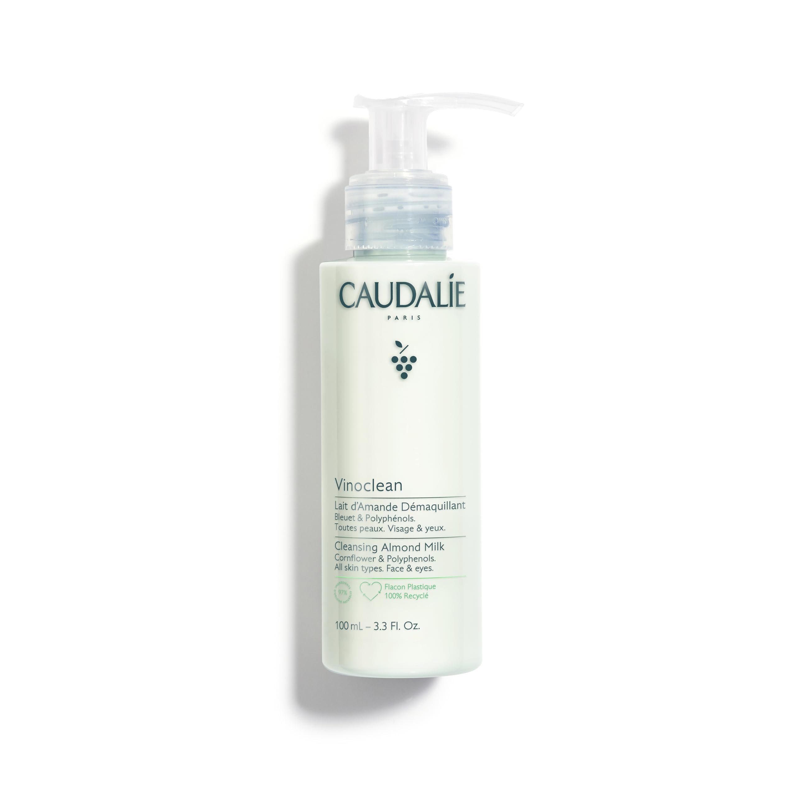 Caudalie Vinoclean Almond Oil Cleanser - Gentle Makeup Remover | 100ml