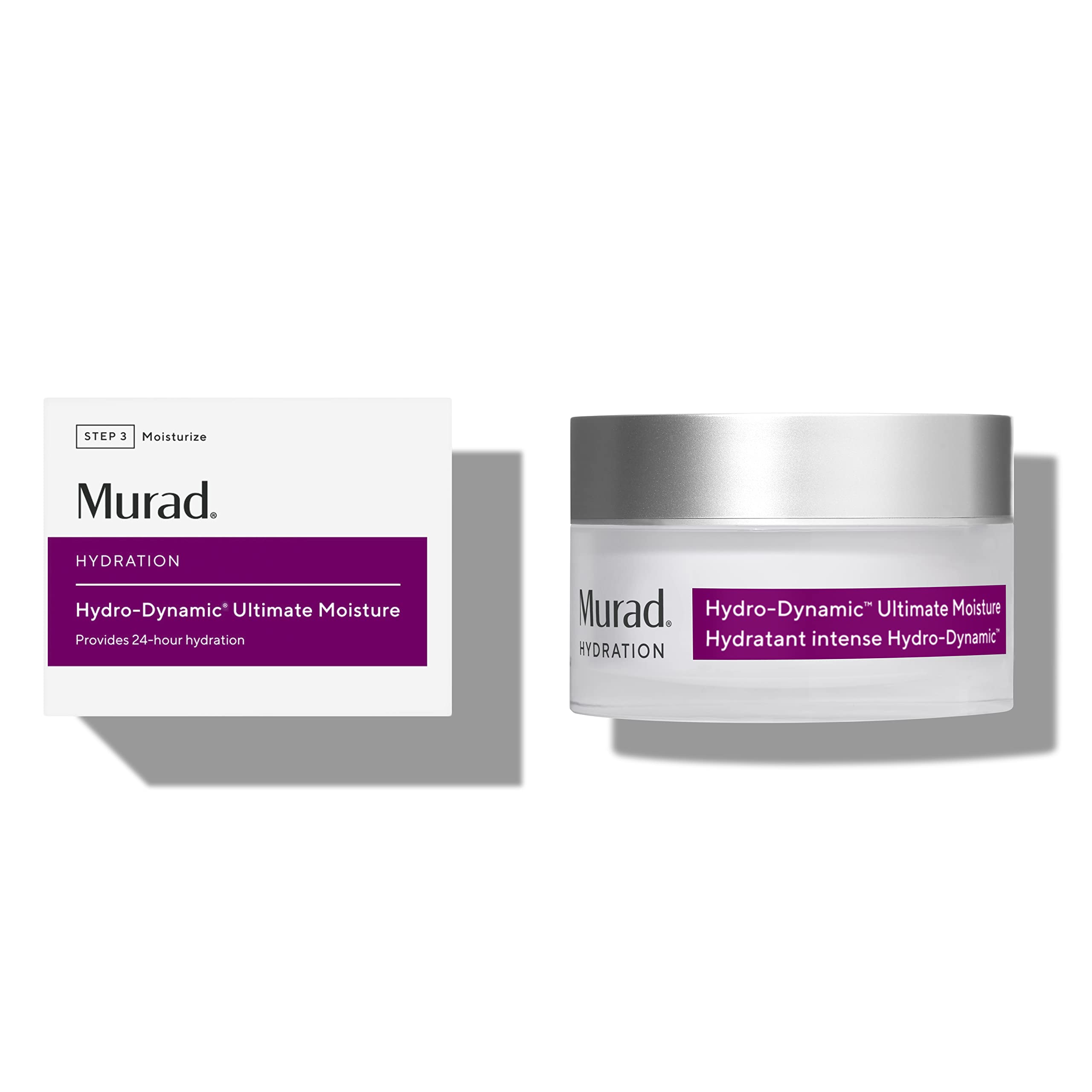 Murad Hydro-Dynamic Ultimate Night Cream - 50ml Travel Size, Intense Hydration & Anti-Aging Benefits