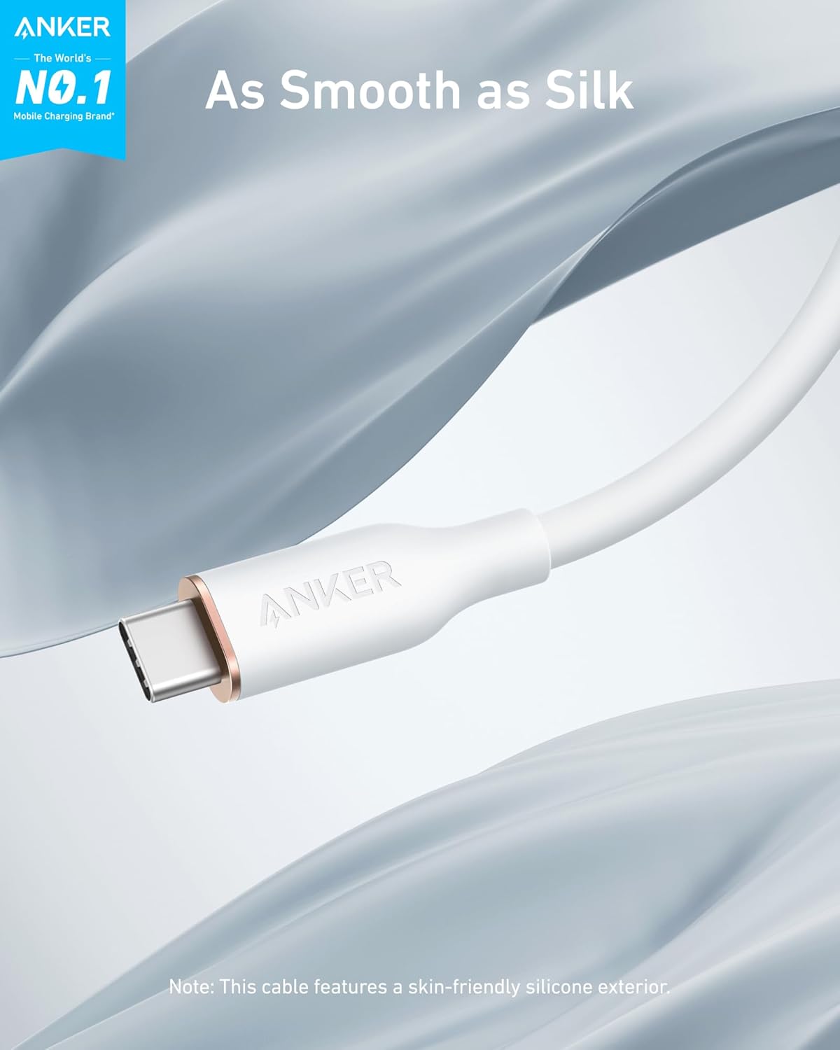 Anker <b>643</b> USB-C to USB-C Cable (Flow, Silicone), view 20