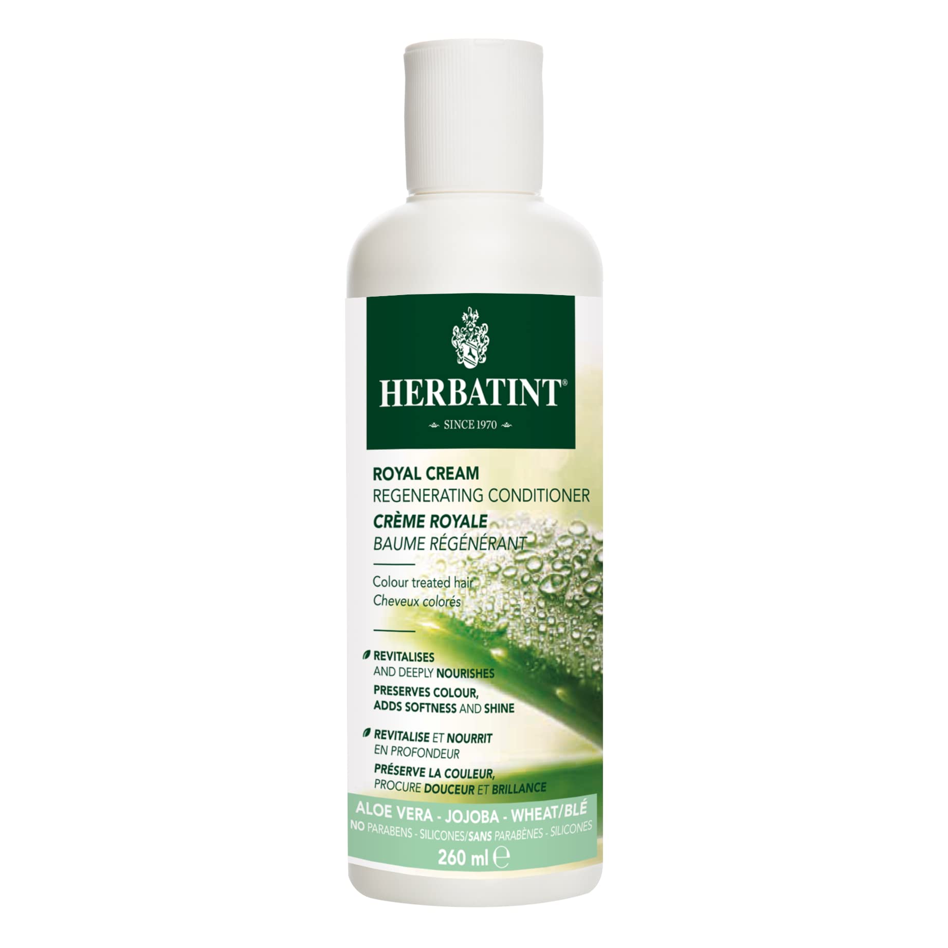 Herbatint Aloe Vera Hair Cream for Colored Hair - 8.8 fl oz, Paraben-free, Natural Hair Care