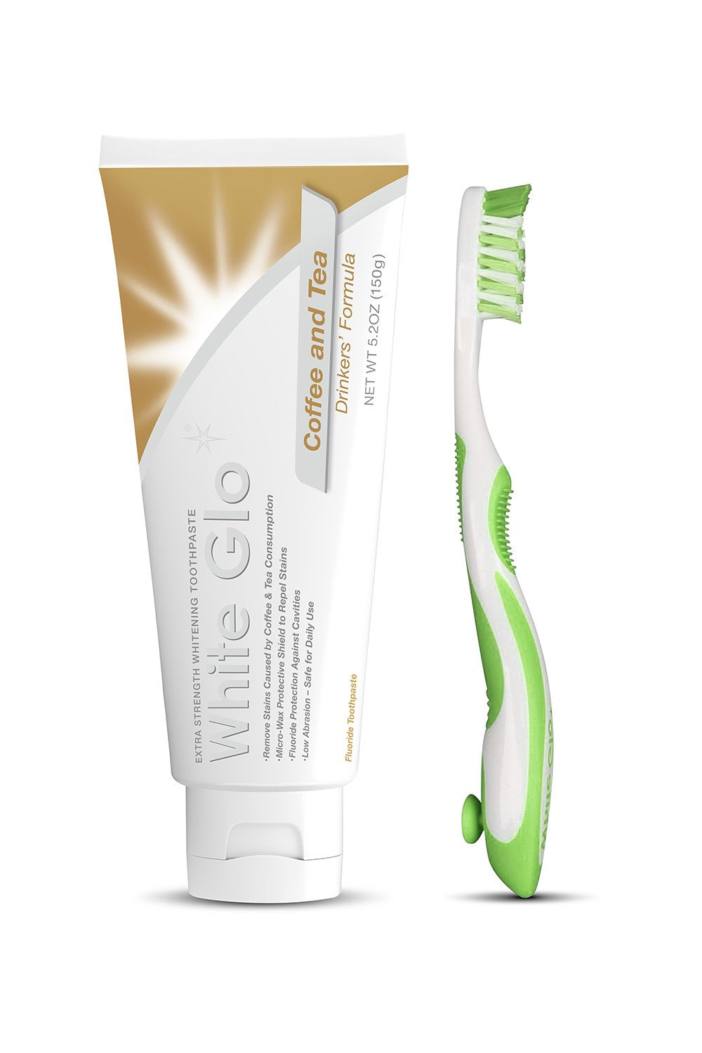 White Glo Whitening Toothpaste 100ml - Stain Remover | Coffee & Tea