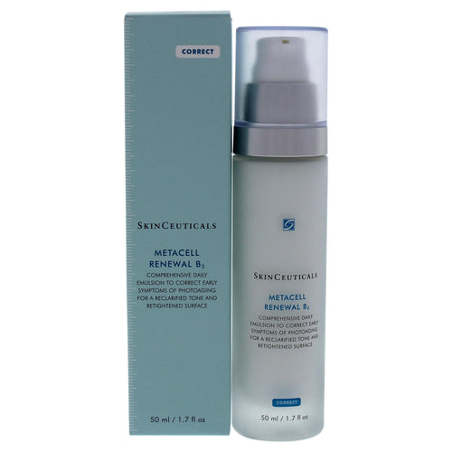 Skinceuticals Metacell Renewal B3 Anti-Aging Facial Cream - Daily Skincare Moisturizer for Photoaging Treatment, 50ml