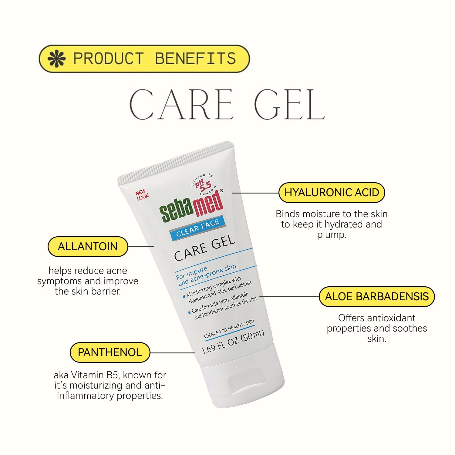 Sebamed Clear Face Care Gel 50ml