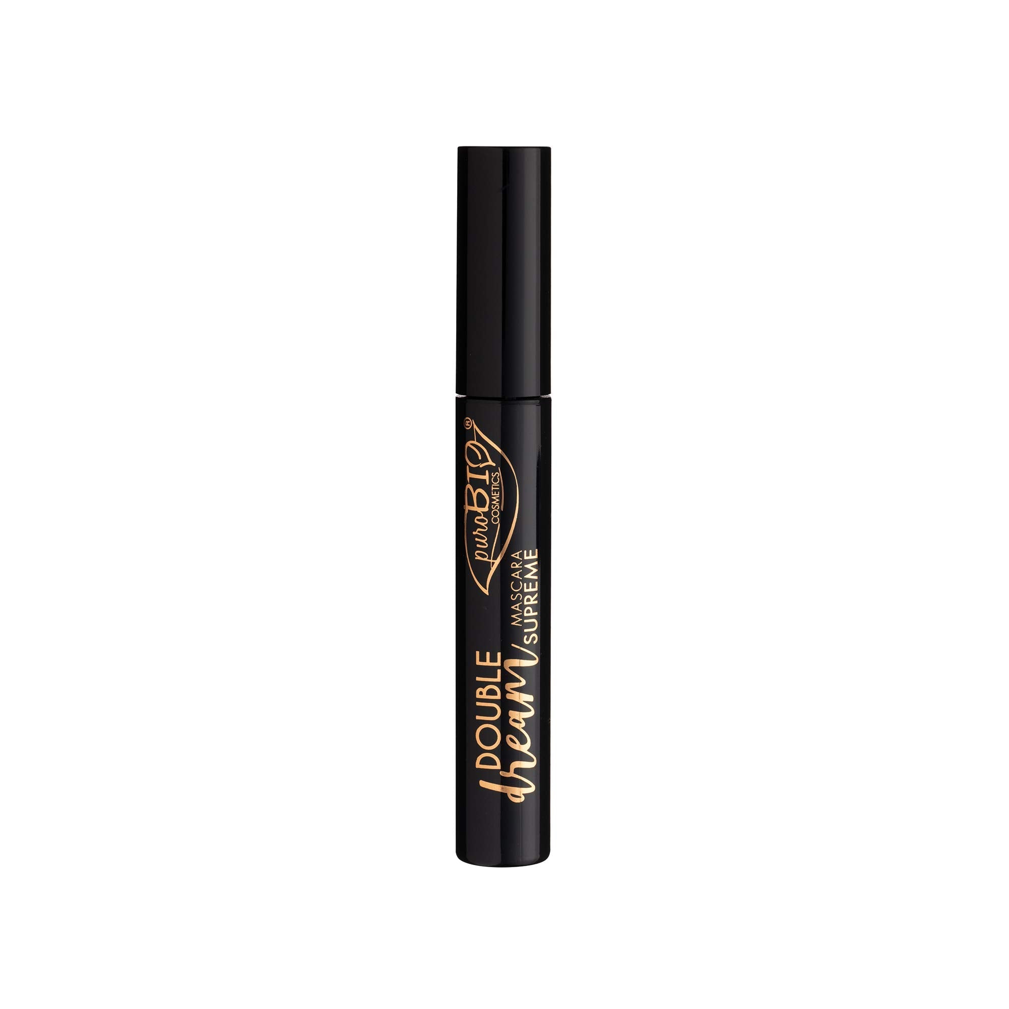PuroBio Double Dream Mascara Supreme - Nourishing Argan Oil Mascara for Voluminous Lashes