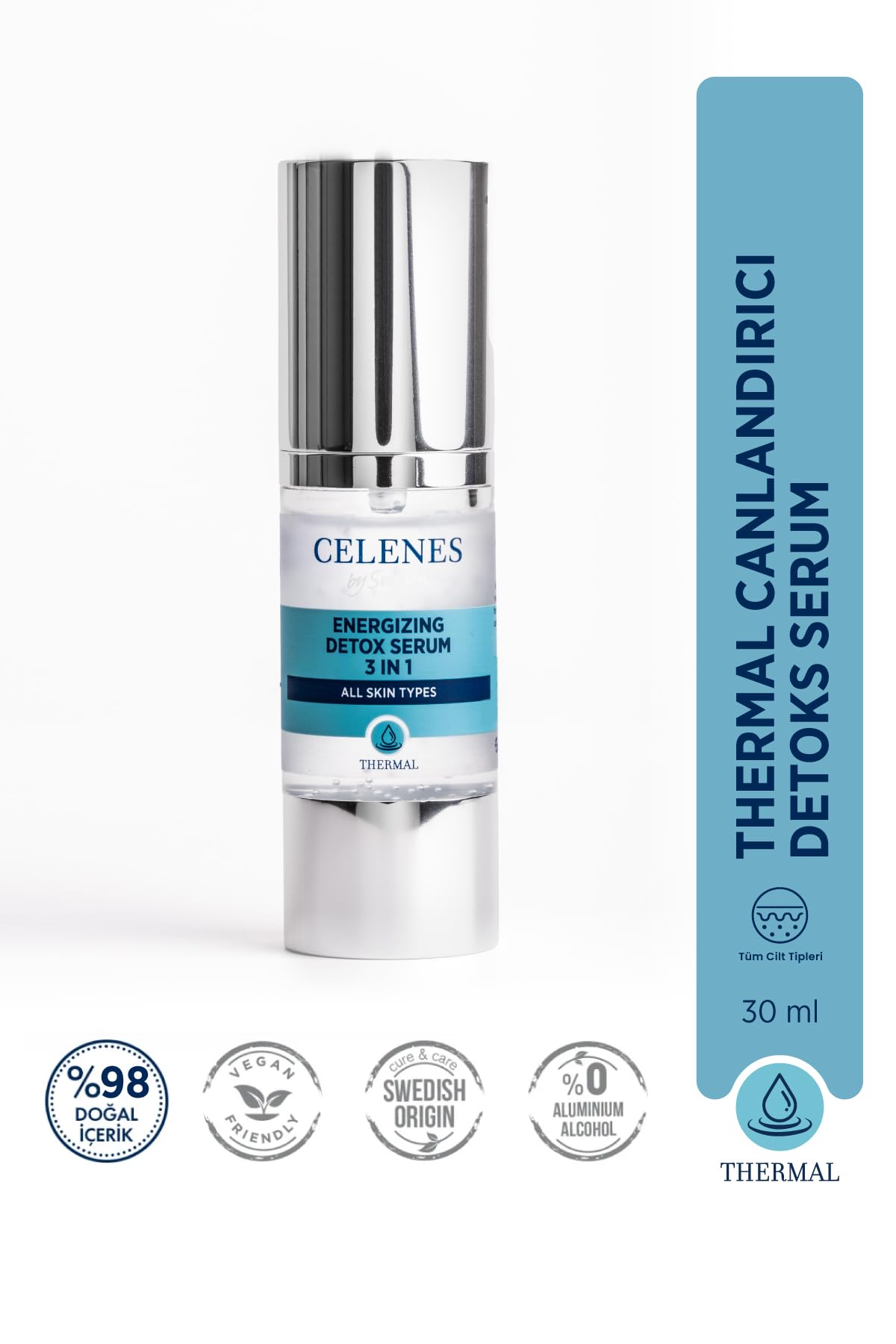 Celenes Detox Serum - Nourishing Formula | 30 ml
