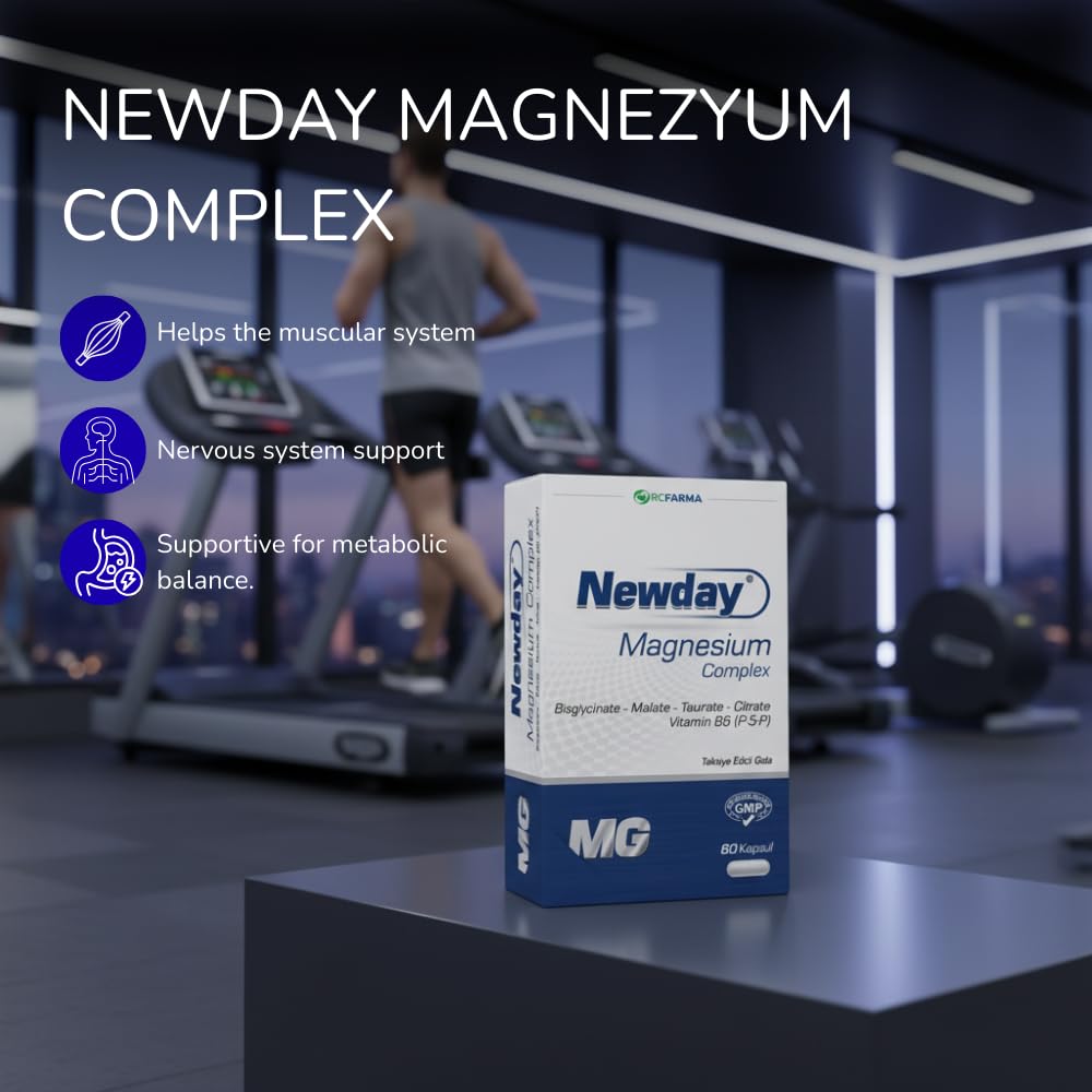Newday Magnesium Complex - 60 Capsules