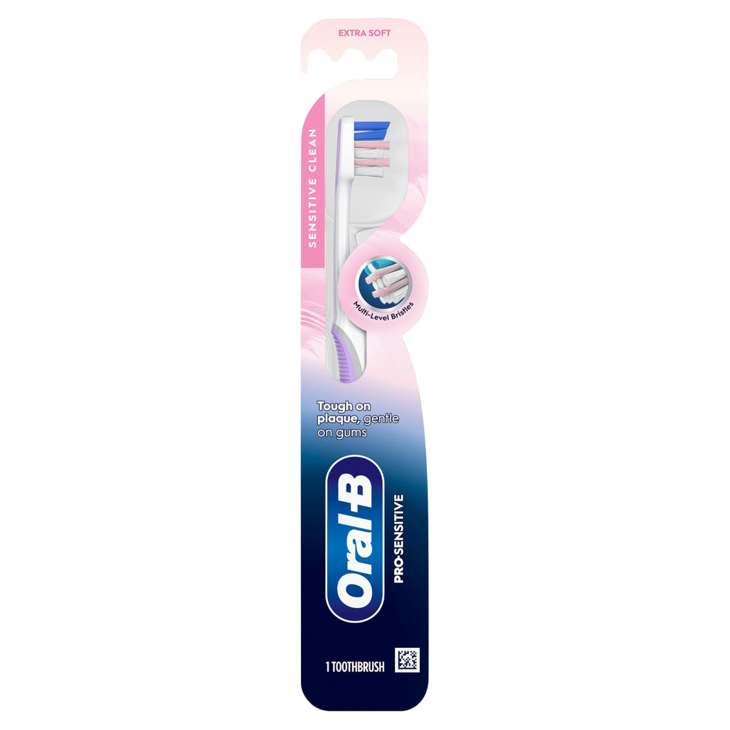 Oral-B Pro-Flex Soft Manual Toothbrush - Gentle Oral Care for Sensitive Teeth and Gums