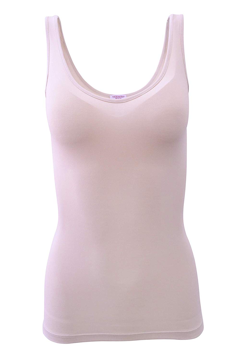 tittimitti EGI Luxury Modal Women's Tank Top. Proudly Made in Italy (1131) — back view