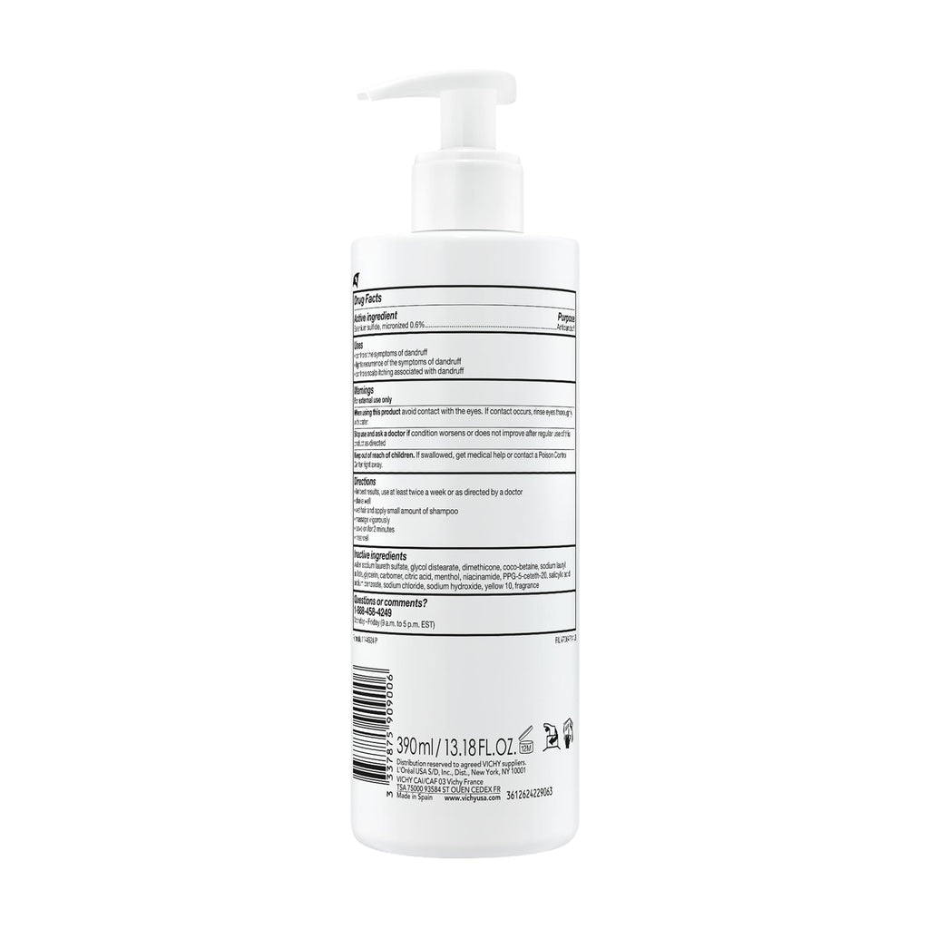 Vichy Dercos Anti-Hair Loss Shampoo with Aminexil - Strengthening, 6.76 fl oz