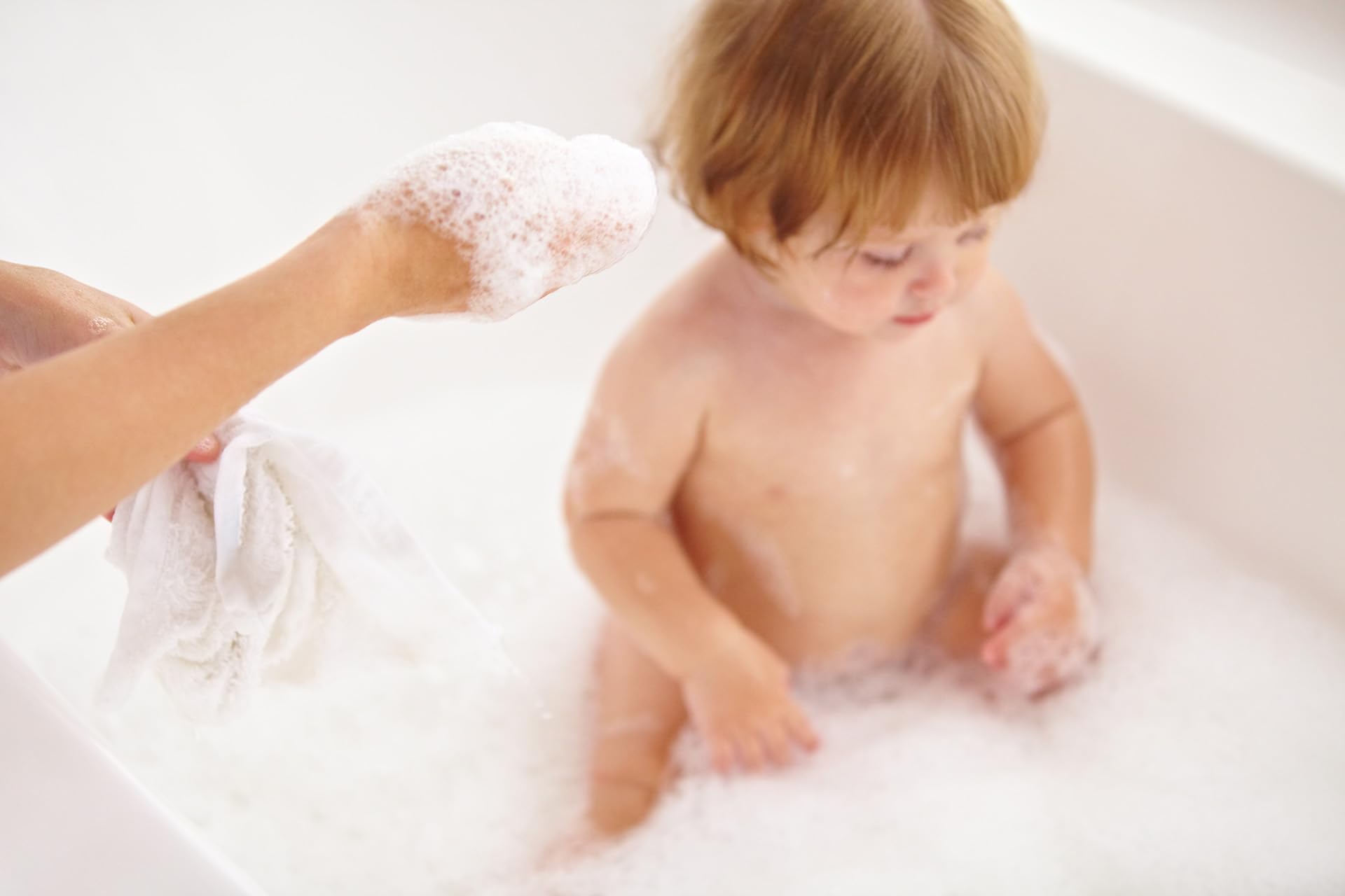 Bioderma Abcderm Foaming Gel for Babies and Children - Gentle, Non-Irritating Cleanser for Sensitive Skin from Birth
