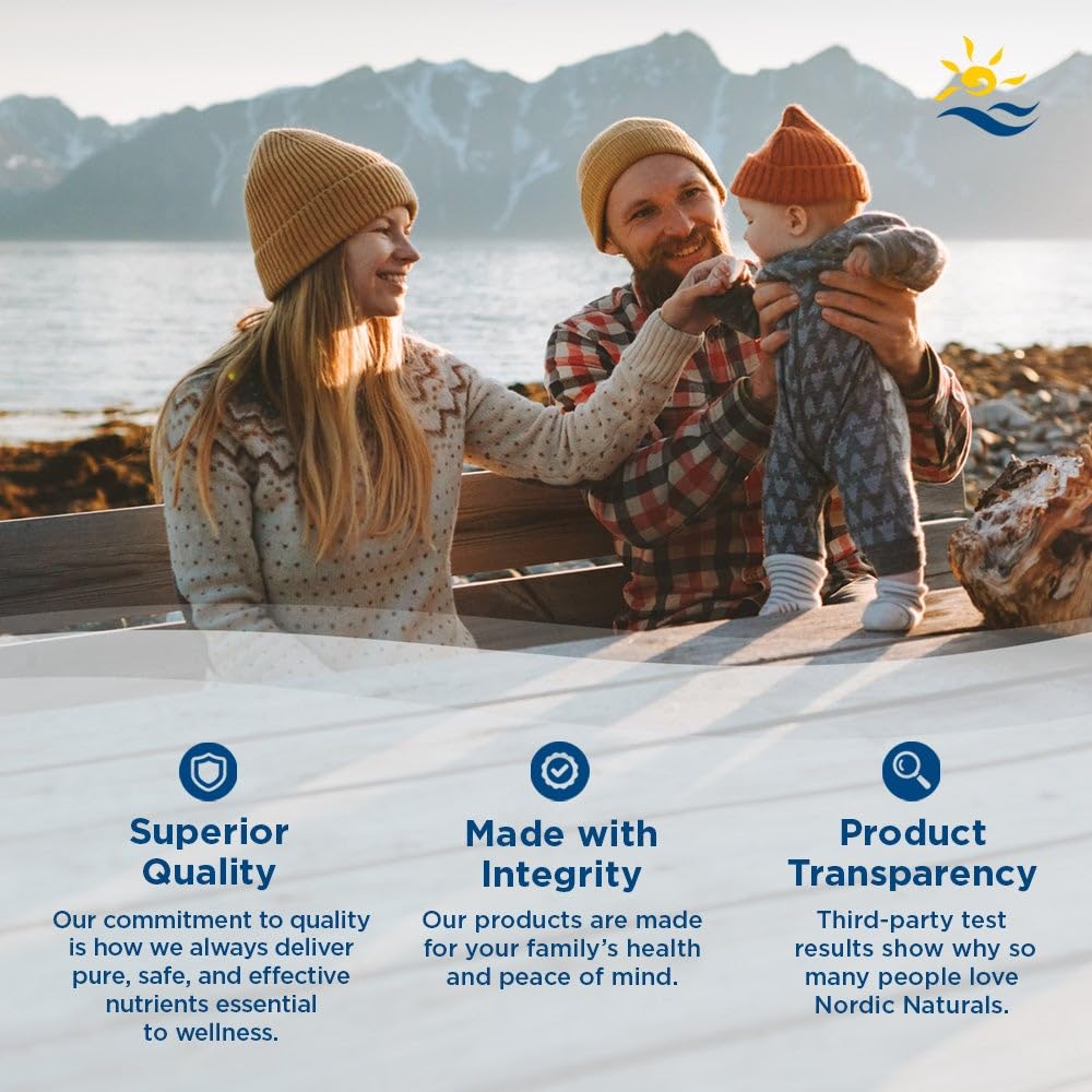 Nordic Naturals Children's Omega-3 Fish Oil Supplement - Sugar-Free, Chewable Strawberry & Lemon Flavor