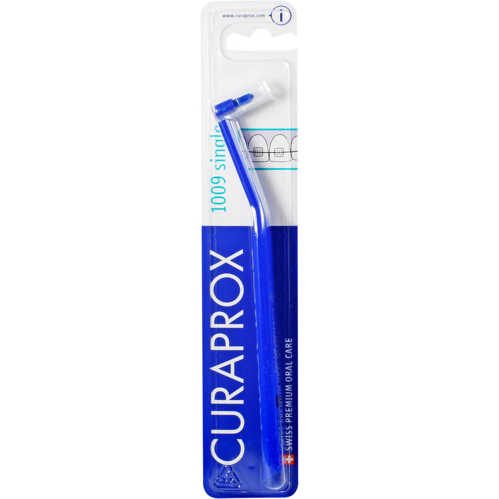 Curaprox CS 1009 Single Manual Toothbrush for Precise Oral Care - Individual Tooth Cleaning