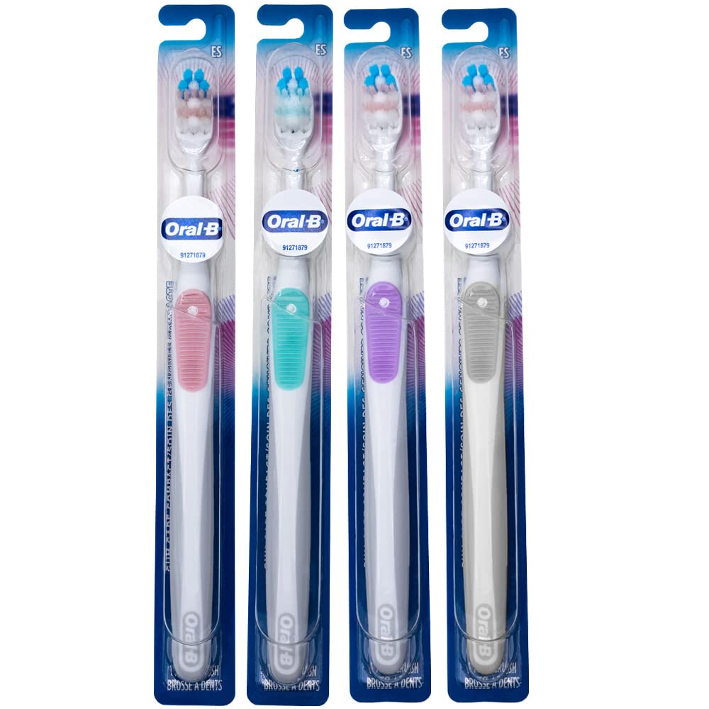Oral-B Ultra Thin Precision Gum Care Toothbrush - Extra Soft Bristles for Sensitive Teeth and Gums