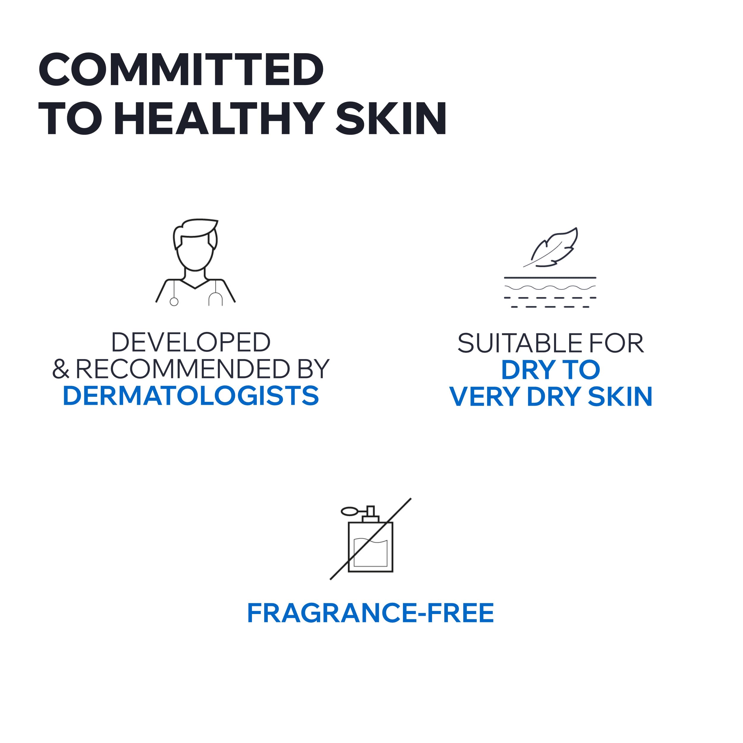 Uriage Xemose Face Cream - Gentle Moisturizing Cream for Dry Skin, 1.35 fl oz