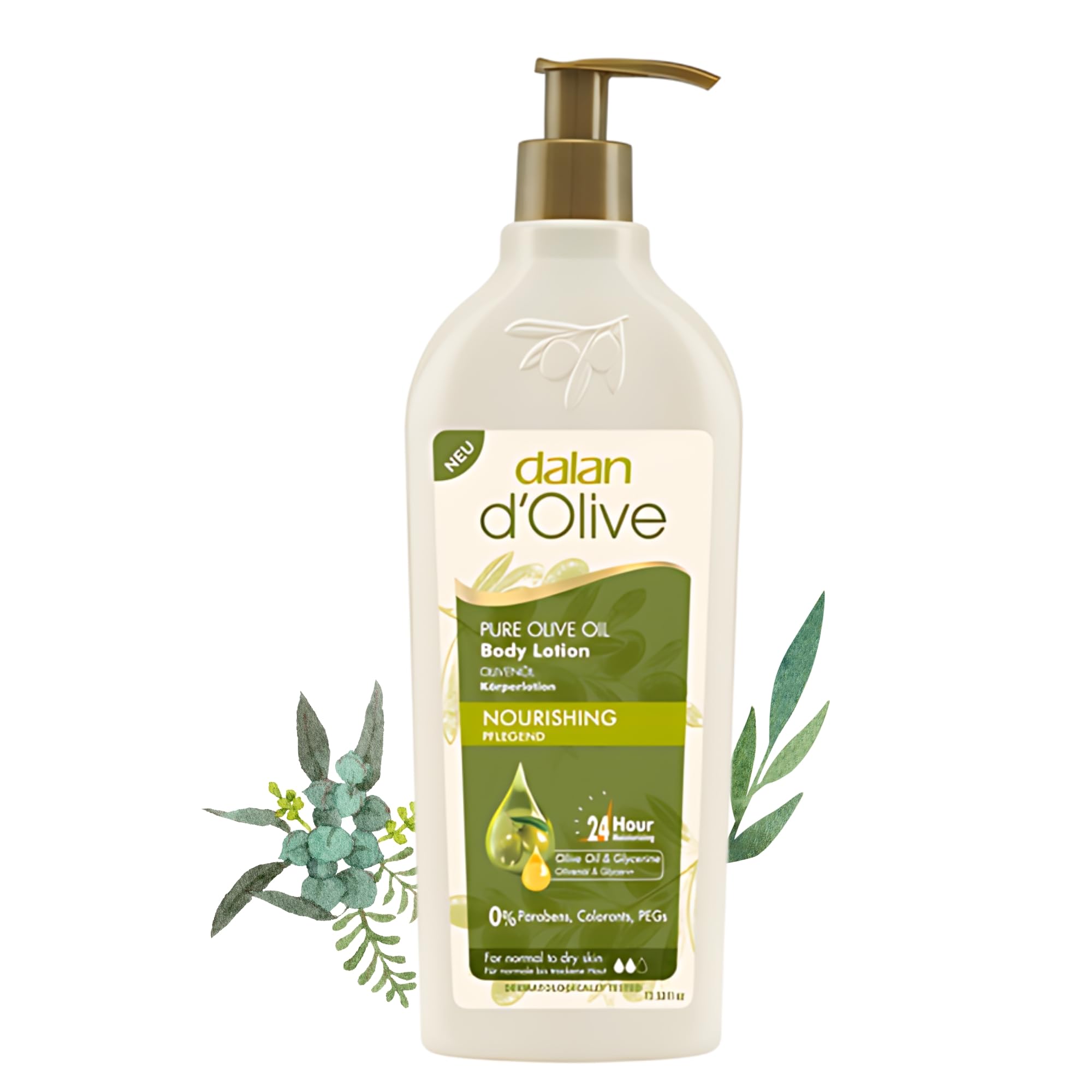 Dalan D'Olive Nourishing Body Lotion 13.5 Fl Oz - Olive Oil & Glycerin