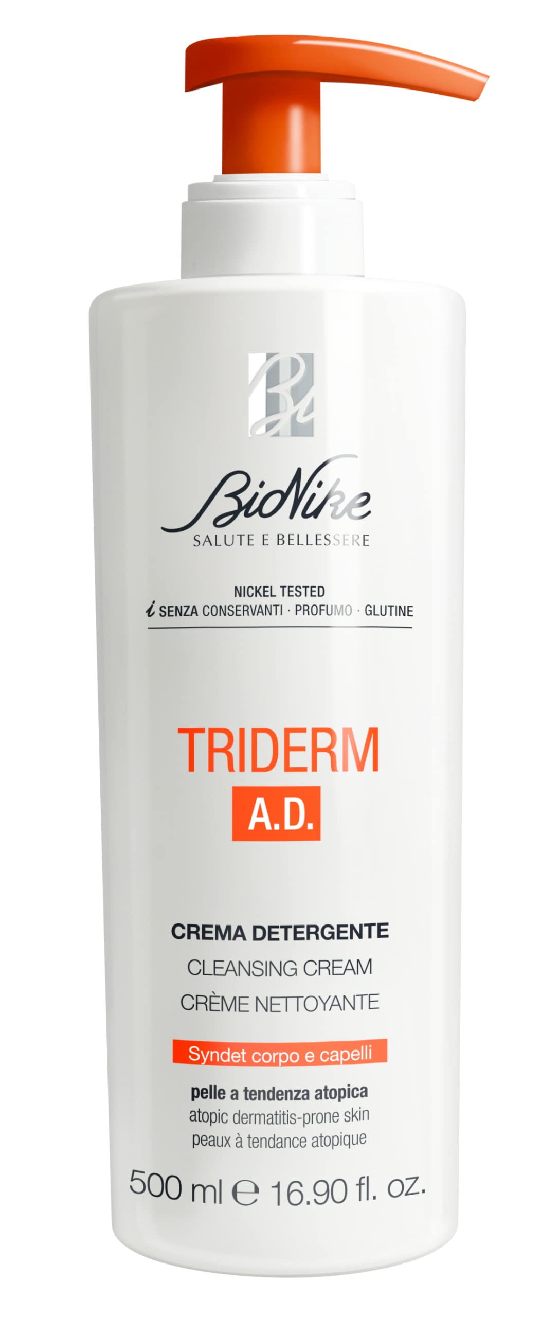 Bionike Triderm Alpha Oil Base Hyper-Reactive Skin 450ML
