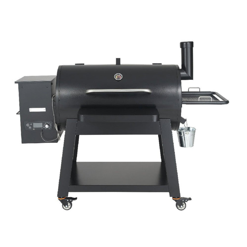 62-Inch Heavy-Duty Portable Wood Pellet BBQ Grill With Cart (SAK91308) – SAKSBY WHOLESALE, view 5