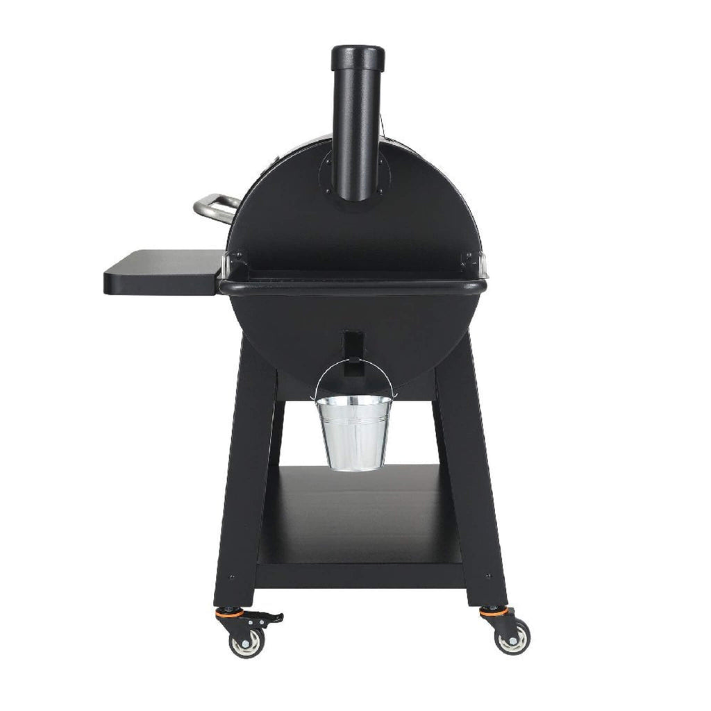 62-Inch Heavy-Duty Portable Wood Pellet BBQ Grill With Cart (SAK91308) – SAKSBY WHOLESALE, view 12