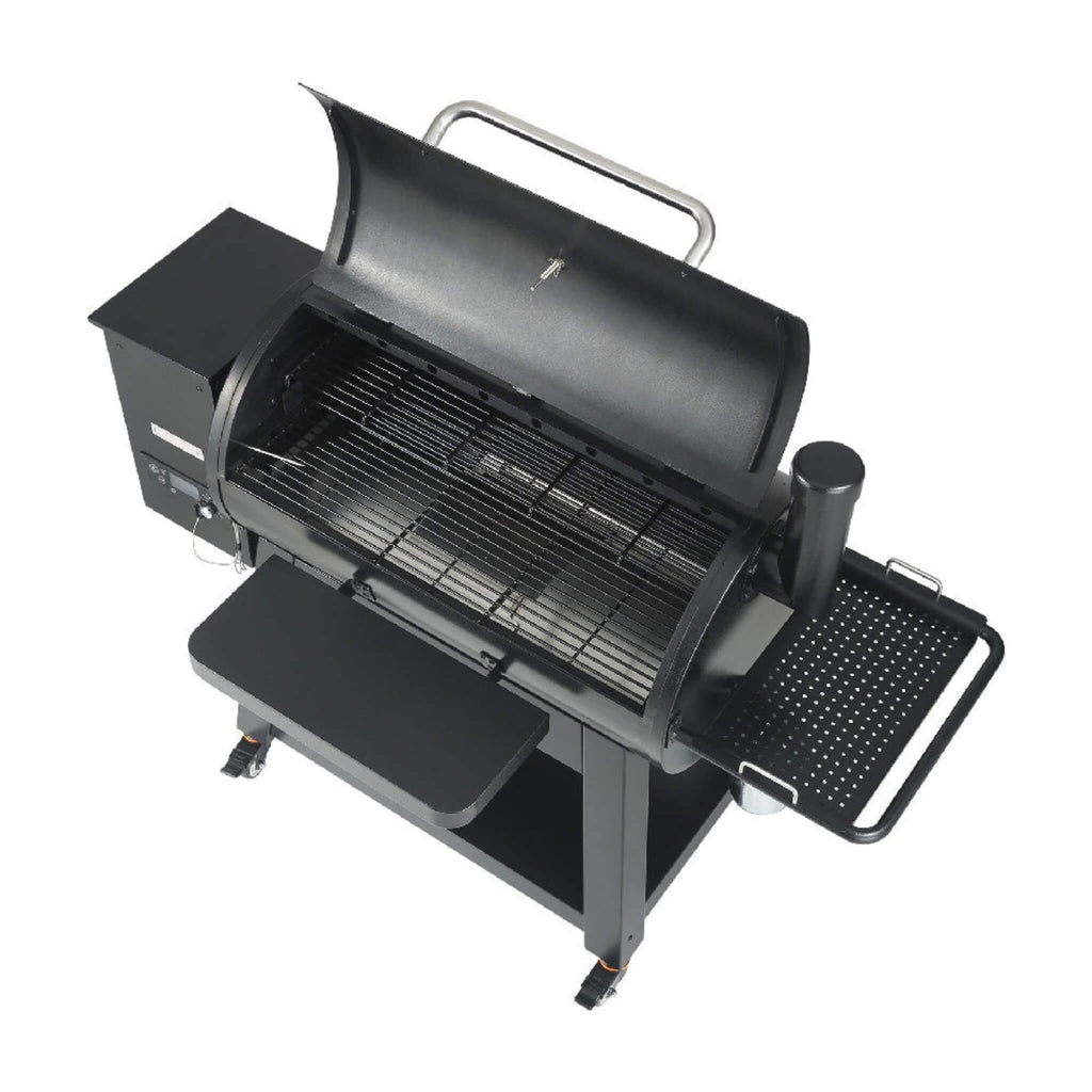 62-Inch Heavy-Duty Portable Wood Pellet BBQ Grill With Cart (SAK91308) – SAKSBY WHOLESALE, view 10