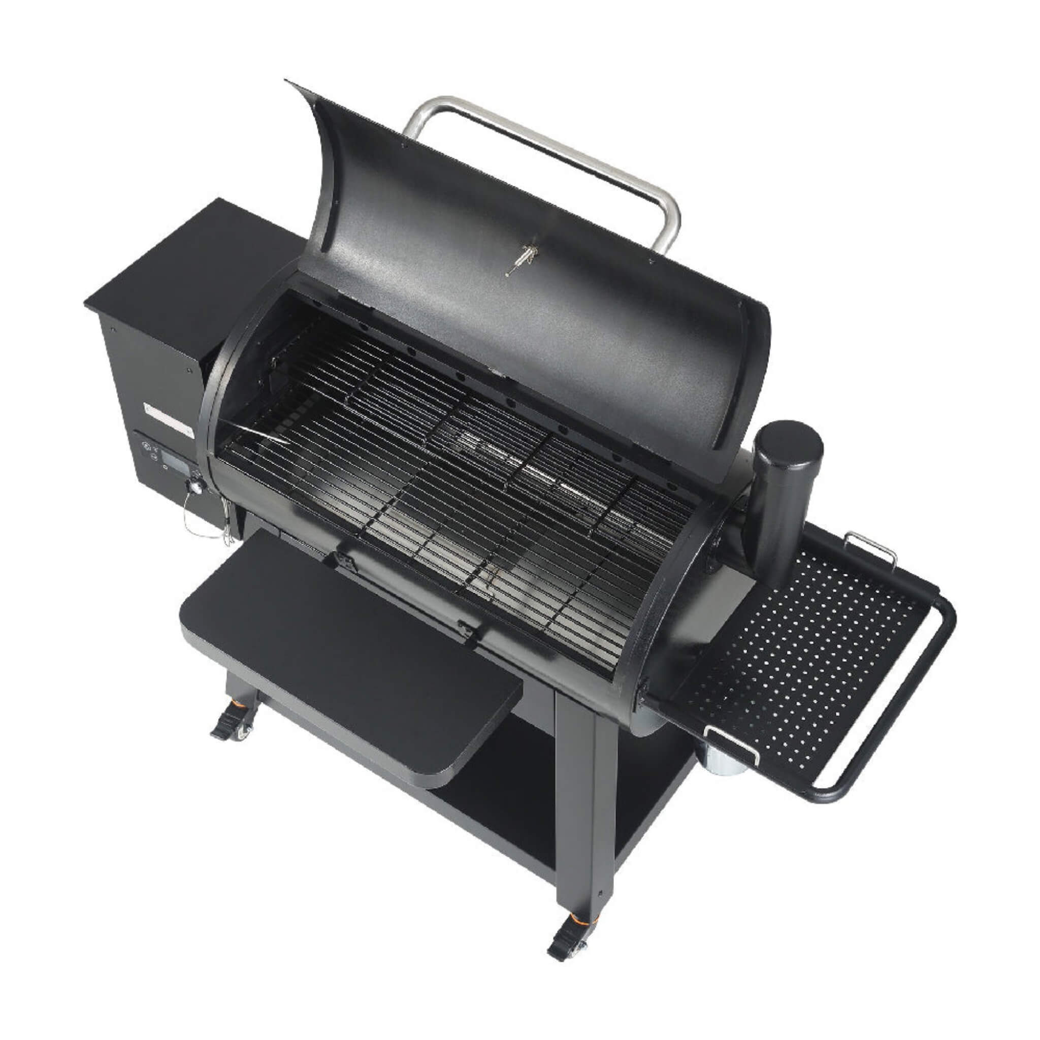 62-Inch Heavy-Duty Portable Wood Pellet BBQ Grill With Cart (SAK91308) – SAKSBY WHOLESALE, view 10