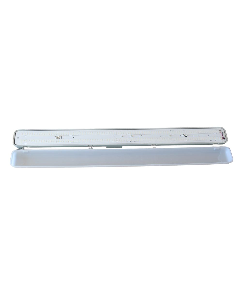 50"W Linear Vapor Tight 1-Light Integrated LED Light LightStrip Light Fixture by RP Lighting – LampsUSA, view 7