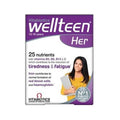 Vitabiotics Wellteen Her 30 Tablets - Women's Health Supplement for Teenage Girls & Young Women