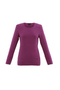 KADOU BOUTIQUE Crew Neck Sweater — detail close-up