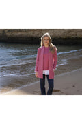 KADOU BOUTIQUE Multi-Knit Cardigan — side view