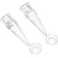 BodyCandy Clear 2 in 1 Interchangeable Screw Fit Plug and Taper Set — in-use photo