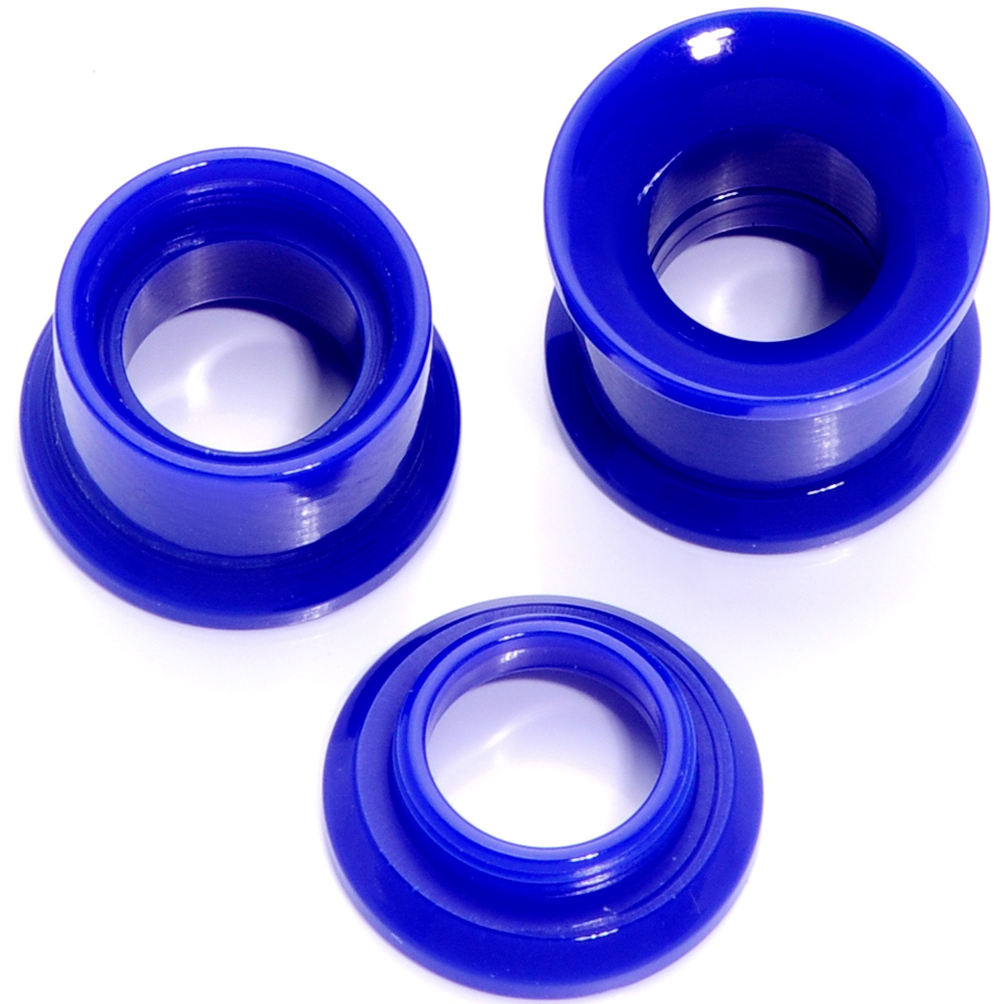 BodyCandy Blue 2 in 1 Interchangeable Screw Fit Plug and Taper Set — lifestyle context