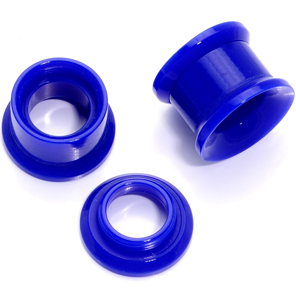 BodyCandy Blue 2 in 1 Interchangeable Screw Fit Plug and Taper Set — side view