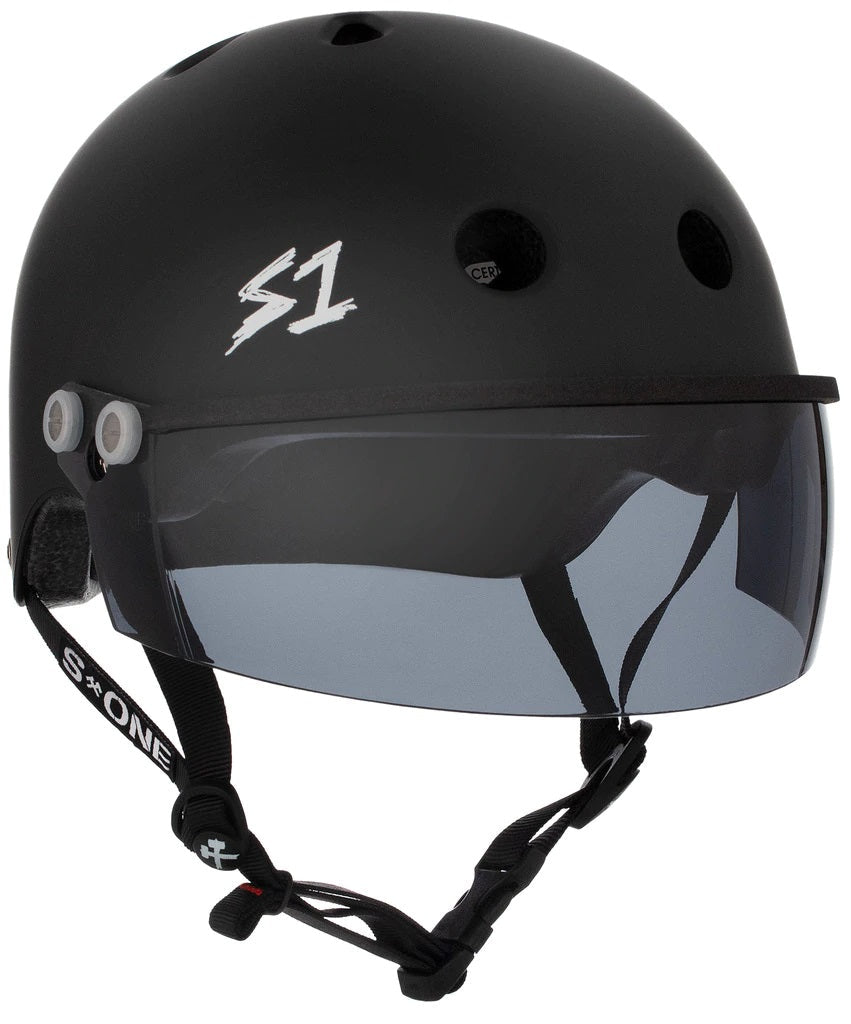 S1 Lifer Visor Gen 2 Helmet - Black Gloss